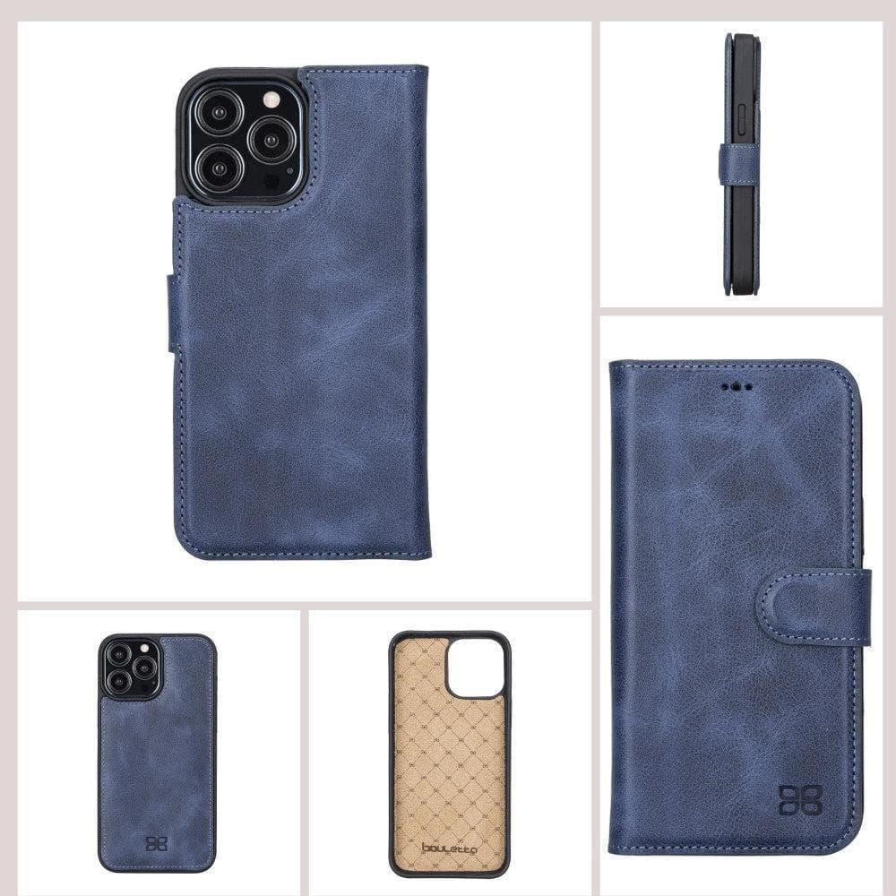 Apple iPhone 13 Series Colorful Detachable Leather Wallet Case - MW - Snagva