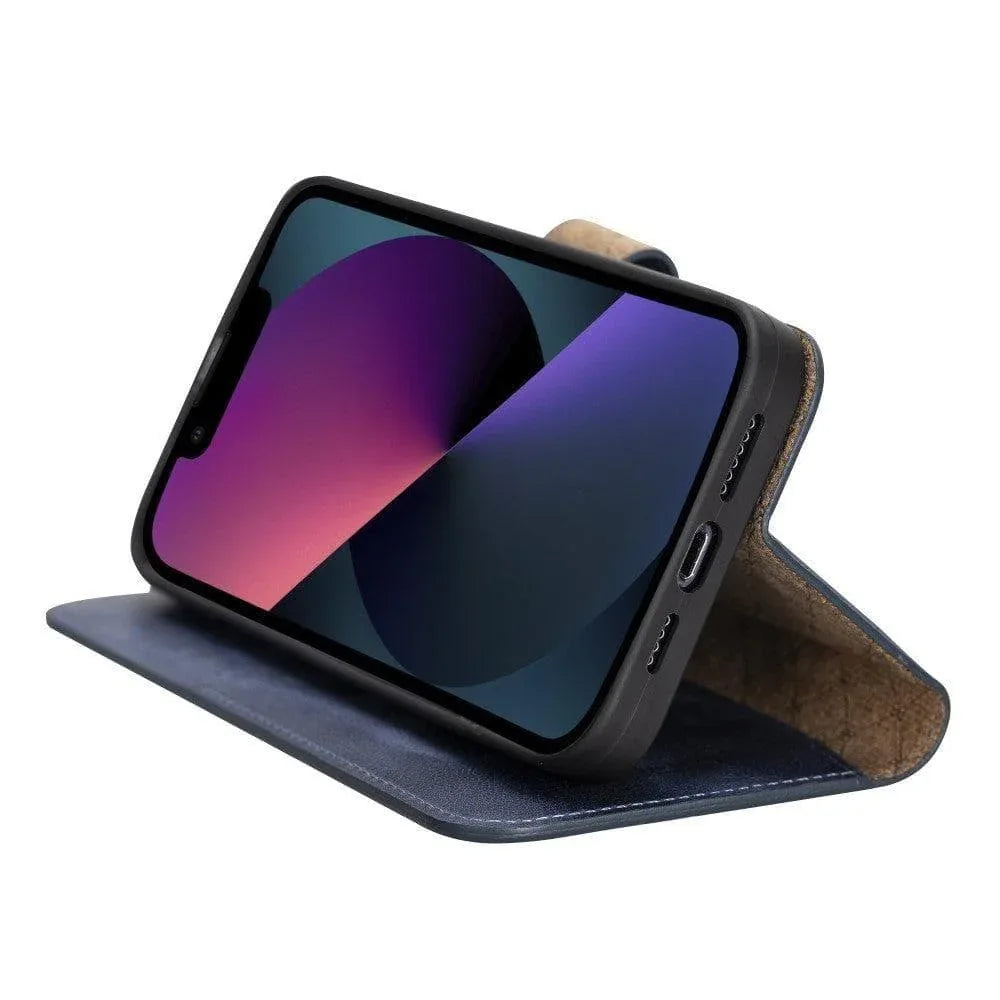 Apple iPhone 13 Series Colorful Detachable Leather Wallet Case - MW - Snagva