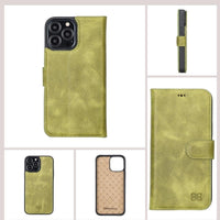 Apple iPhone 13 Series Colorful Detachable Leather Wallet Case - MW - Snagva