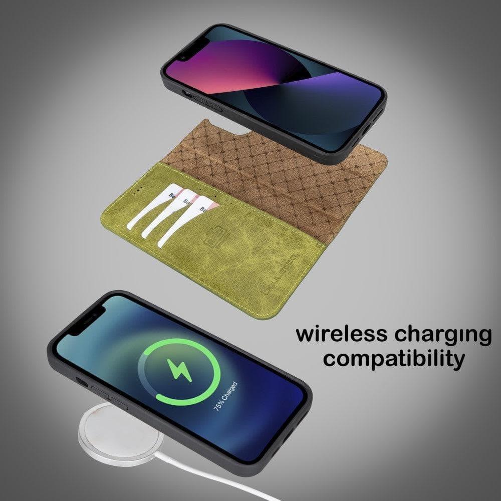 Apple iPhone 13 Series Colorful Detachable Leather Wallet Case - MW - Snagva