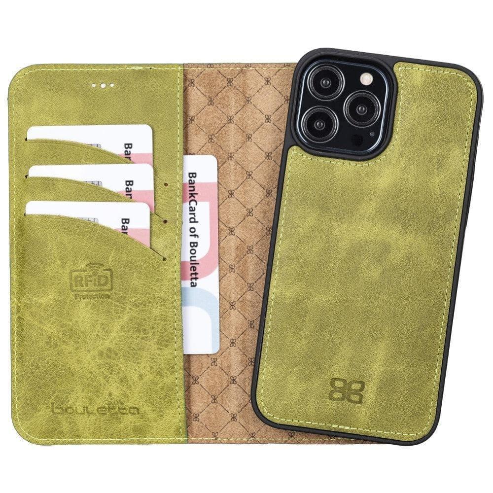 Apple iPhone 13 Series Colorful Detachable Leather Wallet Case - MW - Snagva