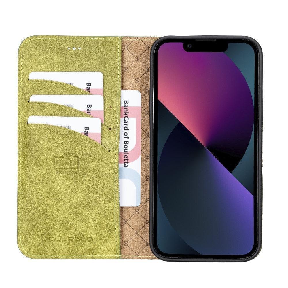 Apple iPhone 13 Series Colorful Detachable Leather Wallet Case - MW - Snagva