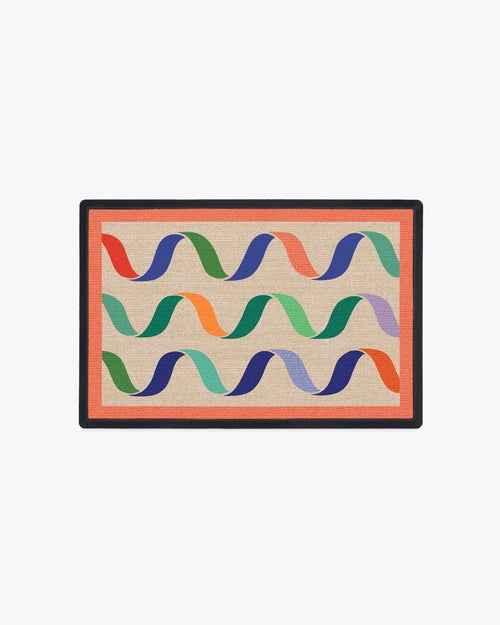 Pippa Doormat in PANTONE™ Canyon Sunset