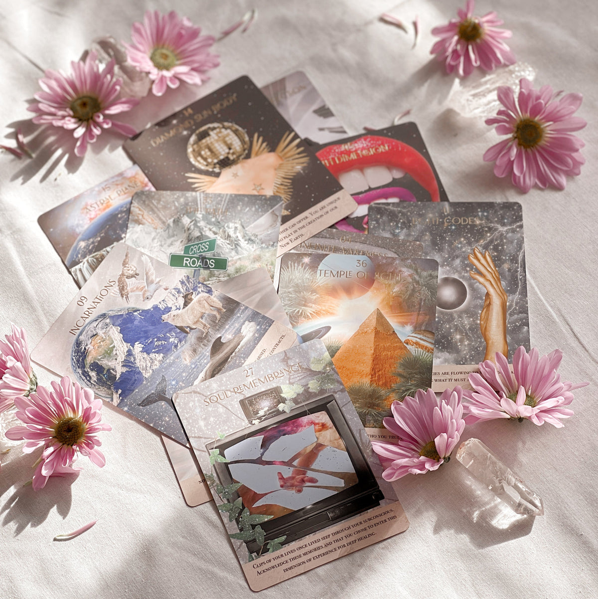 Starlight Frequencies Oracle Deck - individual oracle card artwork