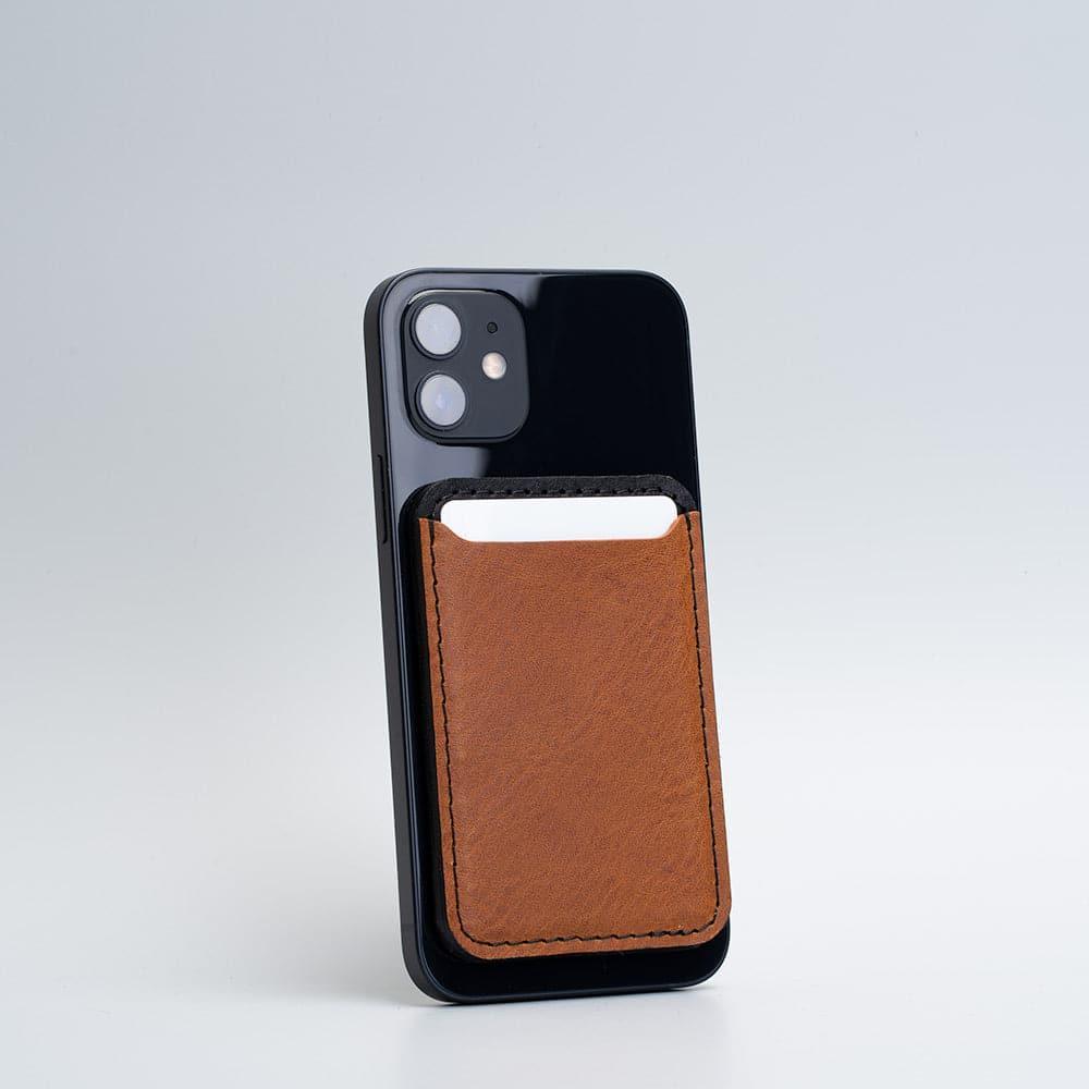 Leather Wallet compatible with MagSafe - Two colors - Snagva