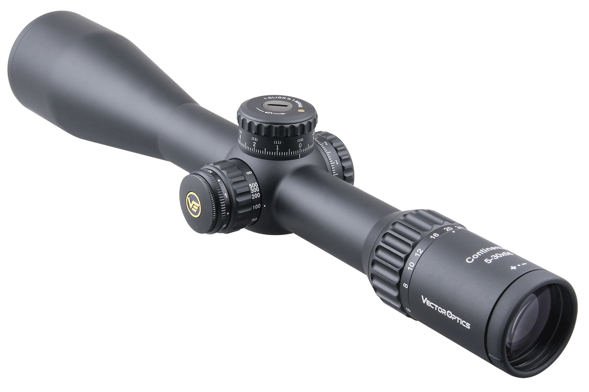Vector Optics 34mm Continental 5-30x56 HD FFP Hunting Riflescopes 1/10