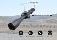 Vector Optics 34mm Continental 5-30x56 HD FFP Hunting Riflescopes 1/10