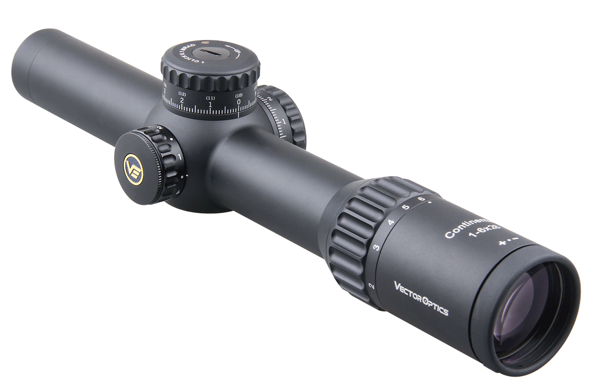 Vector Optics Continental 1-6x28 HD FFP Hunting Riflescope 1/10 MIL