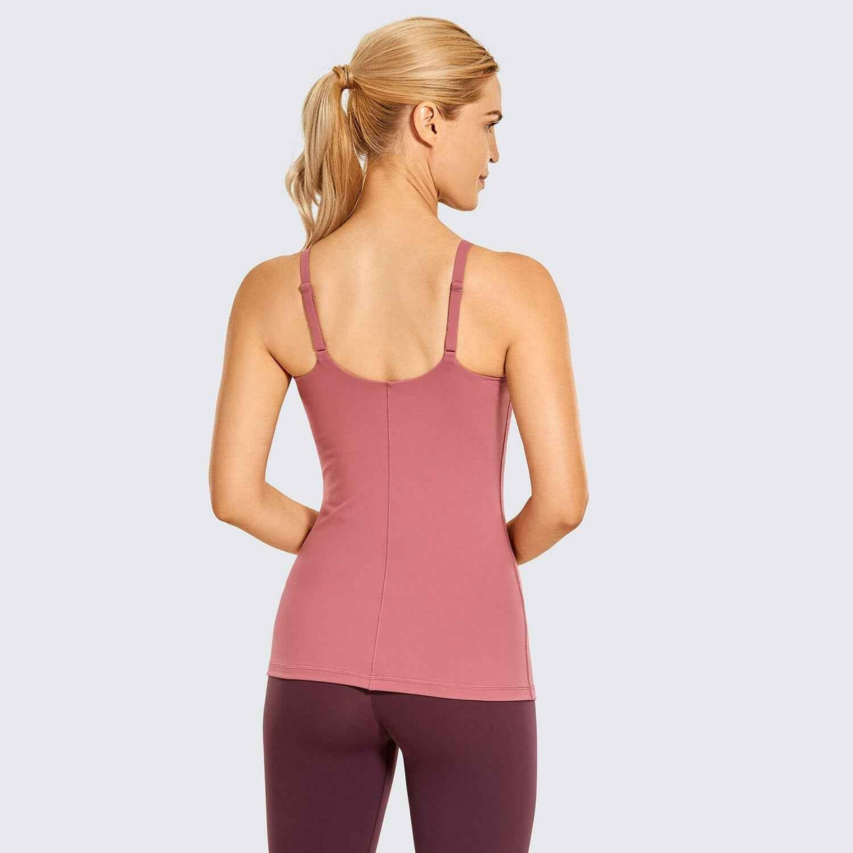 Workout Tank Top for Women Adjustable Spaghetti Strap Athletic Yoga