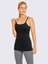 Workout Tank Top for Women Adjustable Spaghetti Strap Athletic Yoga