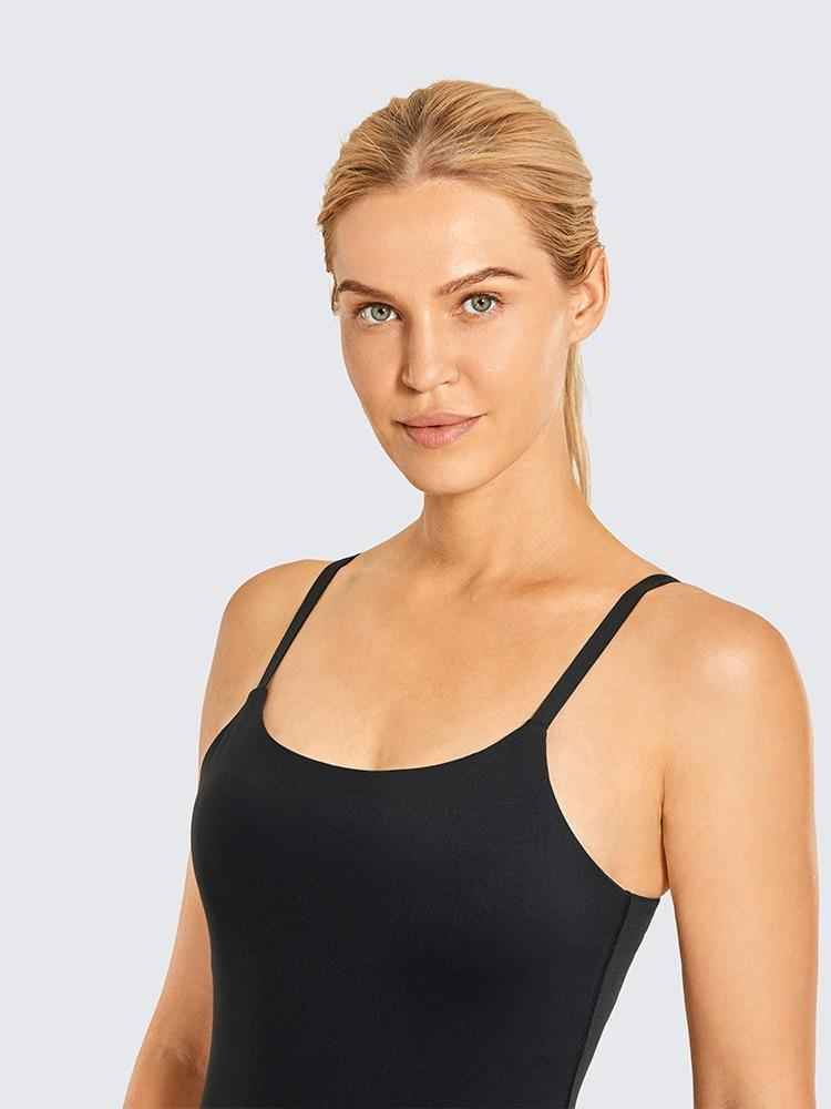 Workout Tank Top for Women Adjustable Spaghetti Strap Athletic Yoga