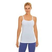Workout Tank Top for Women Adjustable Spaghetti Strap Athletic Yoga