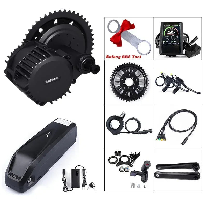 Mid motor 68mm BBSHD 52V 1000W Mid Drive Motor Electric Bicycle ebike - Snagva