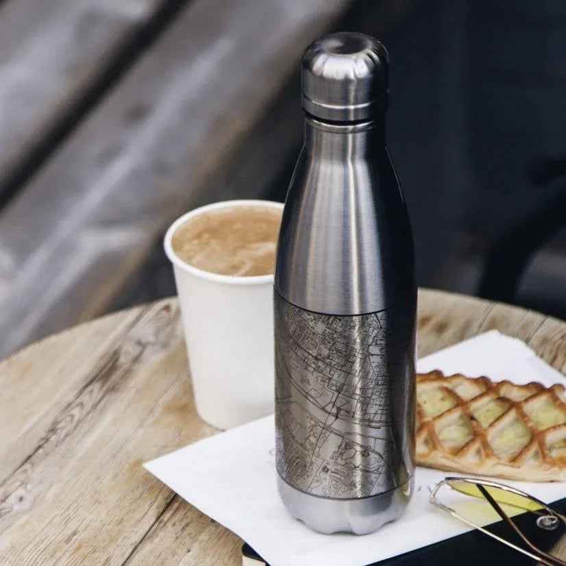 Rocky Mount - North Carolina Engraved Map Insulated Bottle