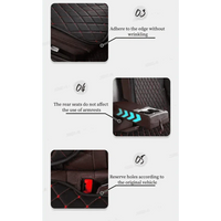 Black Quilted Leather Car Seat Covers