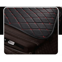 Black Quilted Leather Car Seat Covers
