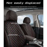 Black Quilted Leather Car Seat Covers