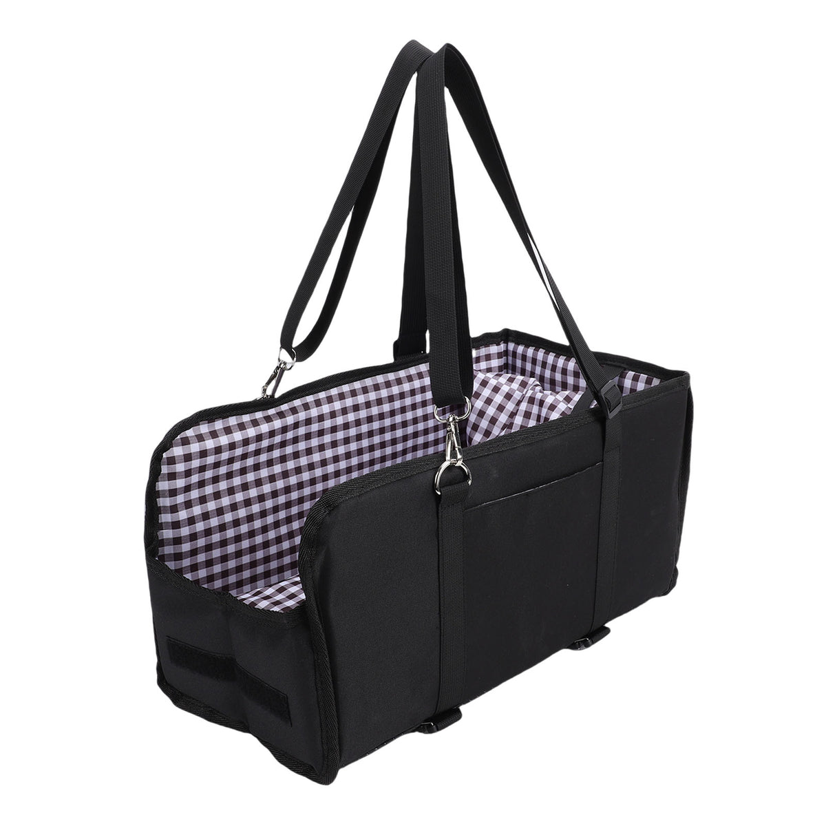 Snagva console dog car seat with adjustable tether and washable cushion