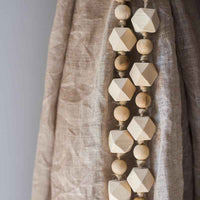Solid Wood Handmade Rustic Curtain Tiebacks