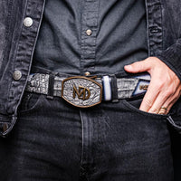 Texas Belt Stone Gray