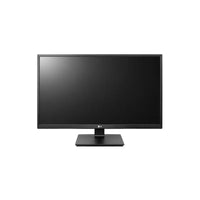 LG 24-inch IPS B2B monitor displaying vibrant colors with slim bezels on a desk