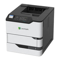 LEXMARK MS823DN Laser printer toner cartridge packaging with product information