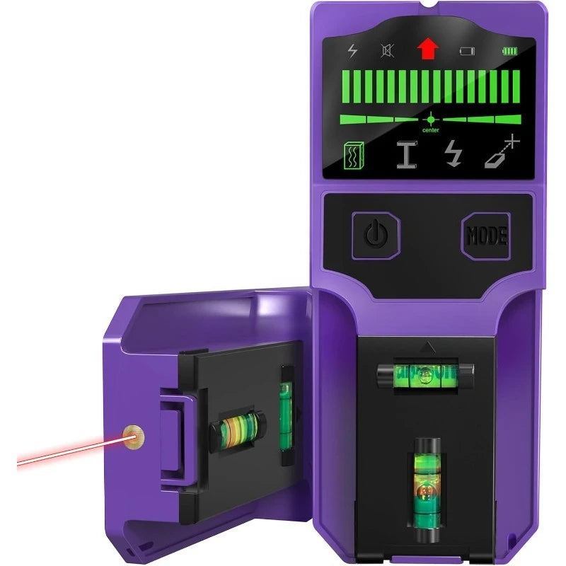 wall scanner stud finder for wood metal AC wire and pipe detection