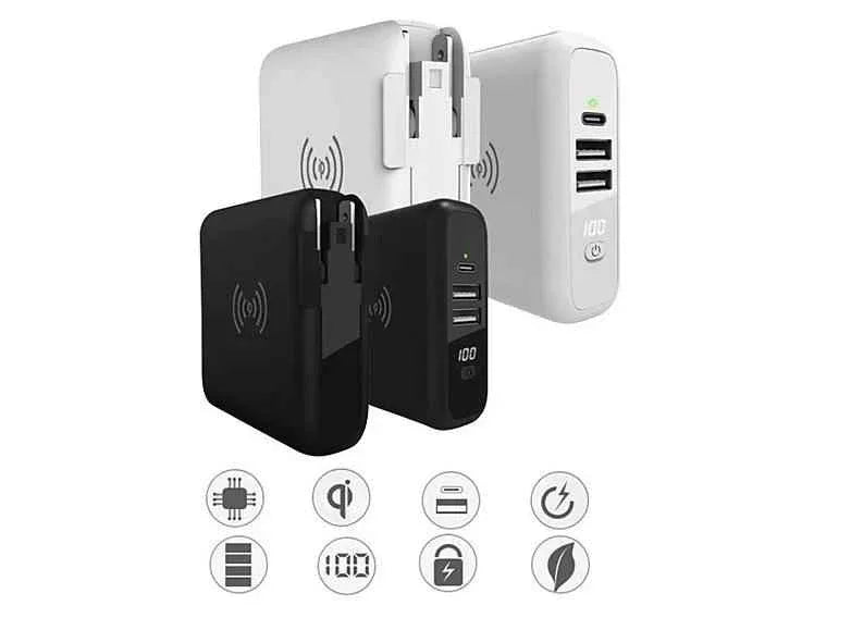 Global Gadget Charger World Traveler's Multi-Power And Portable