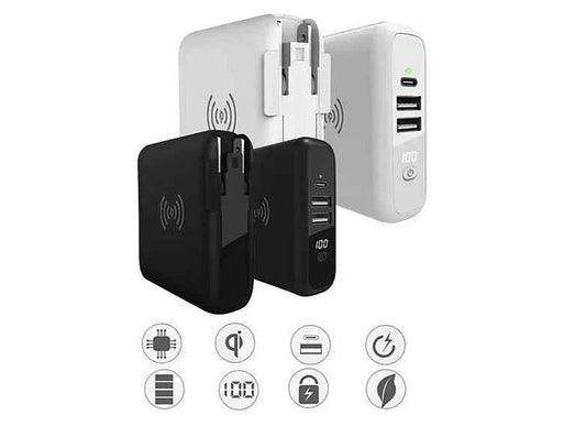 Global Gadget Charger World Traveler's Multi-Power And Portable