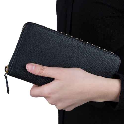 Westminster Handmade Full-Grain Leather Zippered Ladies Handbag